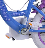 Disney Frozen Barncykel Två Handbromsar 14 tum, Blå/Lila - Lilla Cykelbutiken