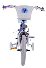 Disney Frozen Barncykel Två Handbromsar 14 tum, Blå/Lila - Lilla Cykelbutiken