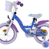 Disney Frozen Barncykel Två Handbromsar 14 tum, Blå/Lila - Lilla Cykelbutiken