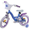 Disney Frozen Barncykel Två Handbromsar 14 tum, Blå/Lila - Lilla Cykelbutiken