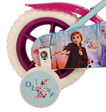Disney Frozen Barncykel 10 tum, Blå/Lila - Lilla Cykelbutiken