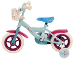 Disney Frozen Barncykel 10 tum, Blå/Lila - Lilla Cykelbutiken