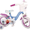 Disney Frost Barncykel Två Handbromsar 12 tum, Blå/Lila - Lilla Cykelbutiken