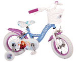 Disney Frost Barncykel Två Handbromsar 12 tum, Blå/Lila - Lilla Cykelbutiken