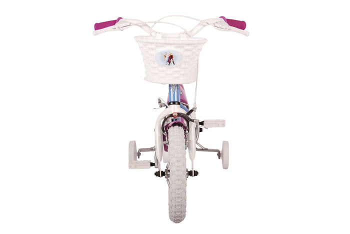 Disney Frost Barncykel Två Handbromsar 12 tum, Blå/Lila - Lilla Cykelbutiken