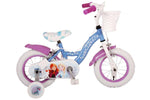 Disney Frost Barncykel Två Handbromsar 12 tum, Blå/Lila - Lilla Cykelbutiken