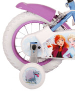 Disney Frost Barncykel Två Handbromsar 12 tum, Blå/Lila - Lilla Cykelbutiken