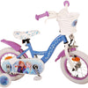 Disney Frost Barncykel 12 tum, Blå/Lila - Lilla Cykelbutiken