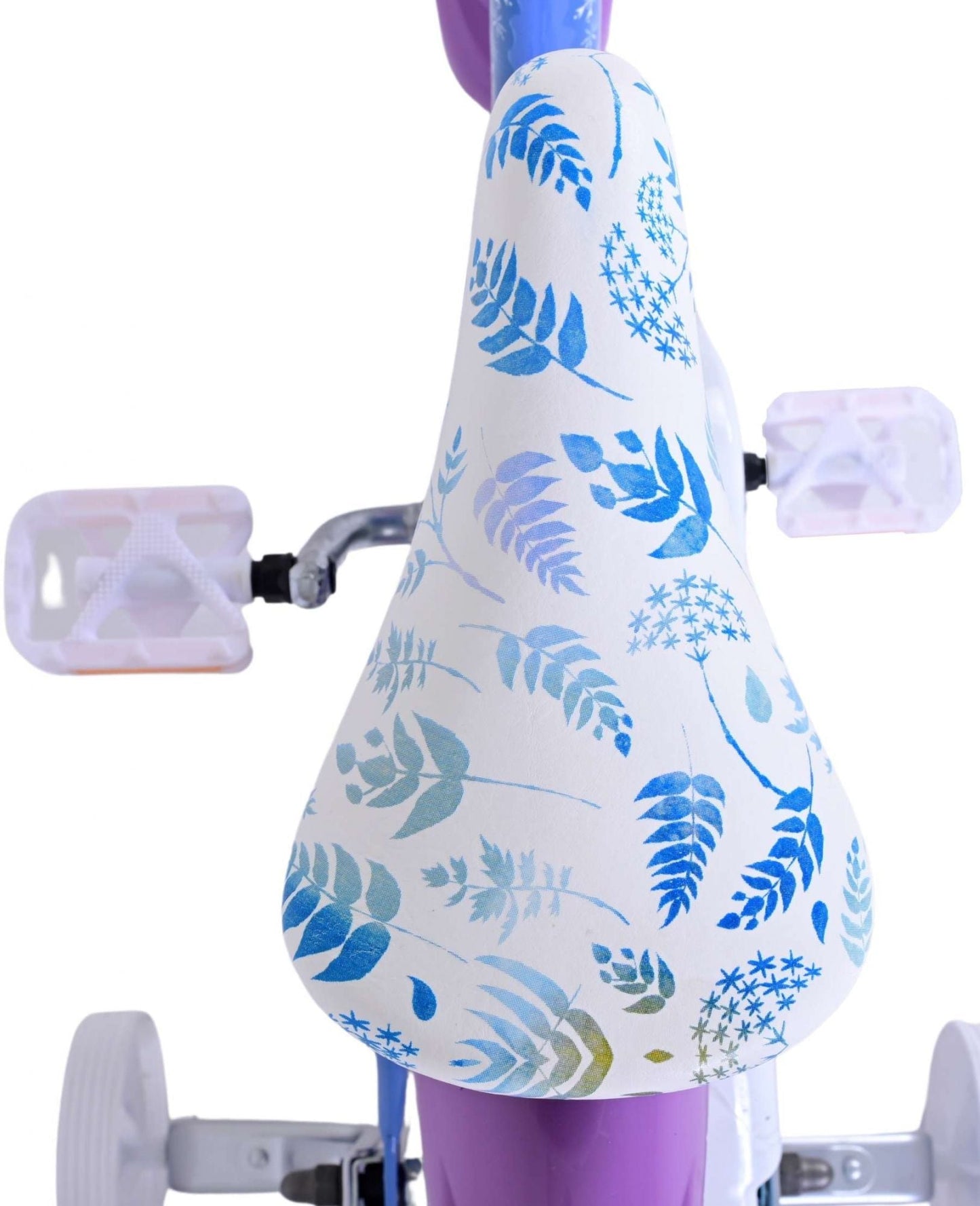 Disney Frozen Barncykel 14 tum, Blå/Lila - Lilla Cykelbutiken