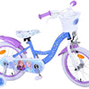 Disney Frozen 16-tums barncykel (4–6 år) – Med korg, hand- & fotbroms