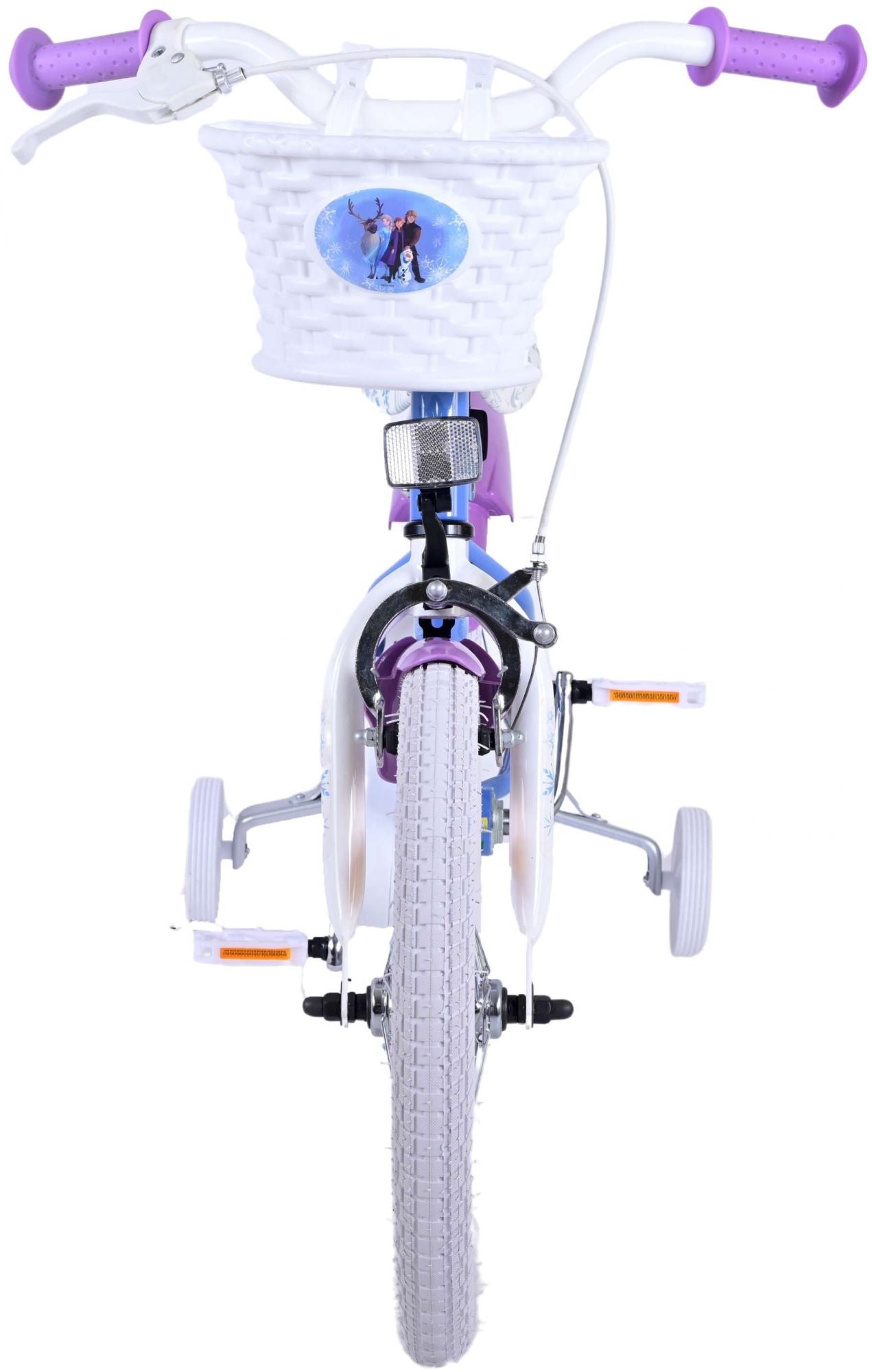 Disney Frost Barncykel 16 tum, Blå/Lila - Lilla Cykelbutiken