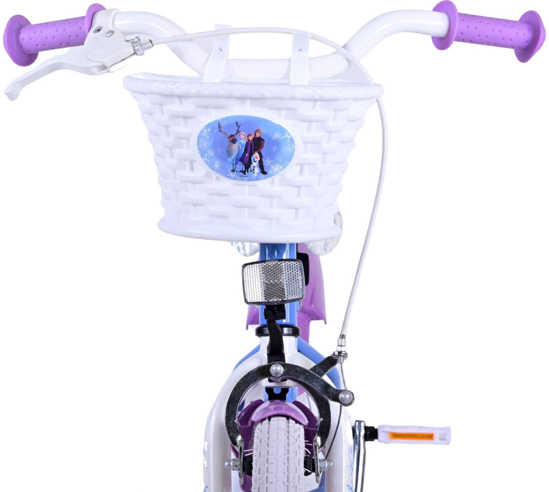 Disney Frost Barncykel 16 tum, Blå/Lila - Lilla Cykelbutiken