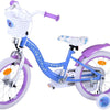 Disney Frozen 16-tums barncykel (4–6 år) – Med korg, hand- & fotbroms