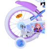 Disney Frozen 16-tums barncykel (4–6 år) – Med korg, hand- & fotbroms