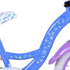 Disney Frozen 16-tums barncykel (4–6 år) – Med korg, hand- & fotbroms