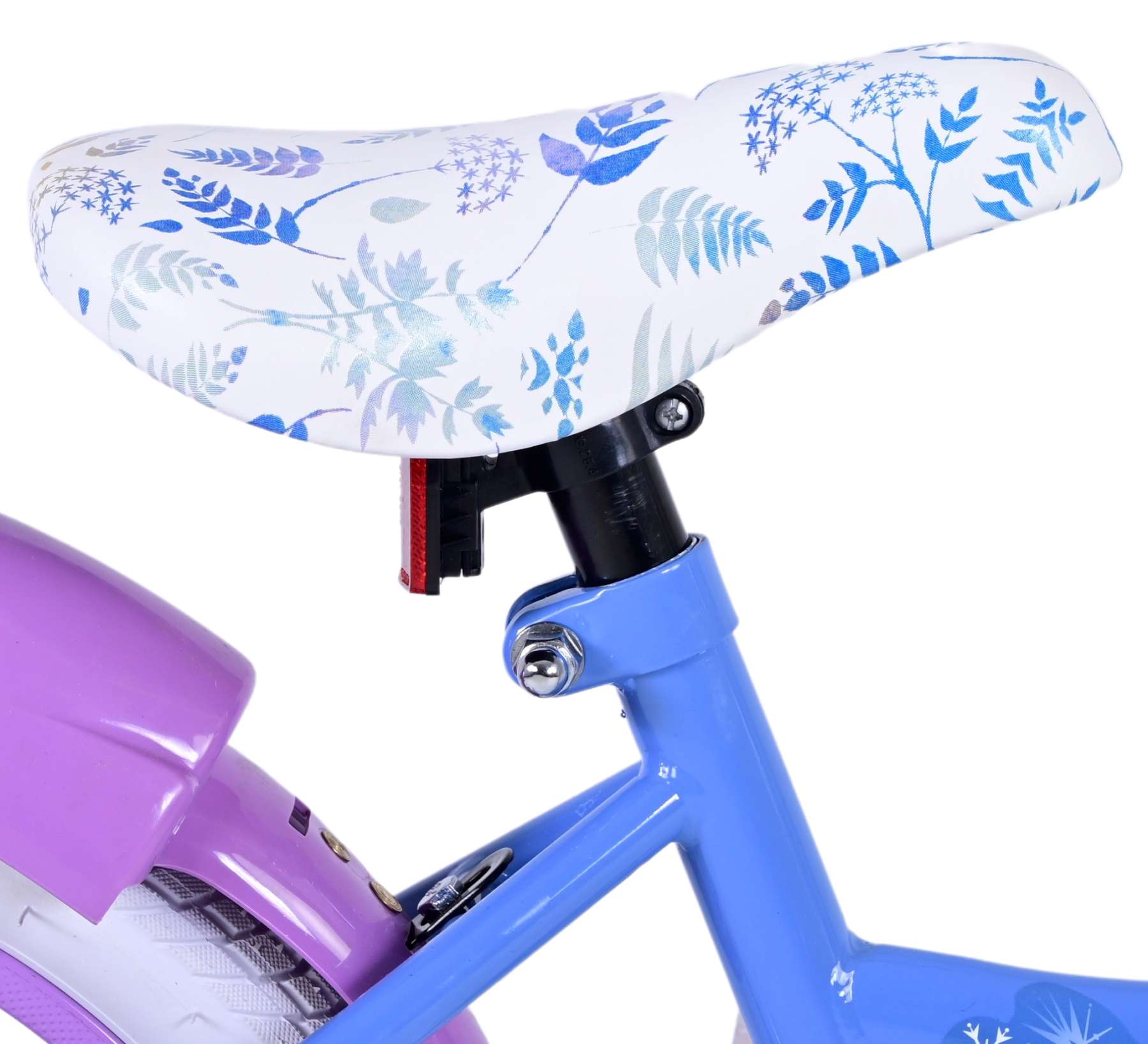 Disney Frost Barncykel 16 tum, Blå/Lila - Lilla Cykelbutiken