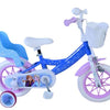 Disney Frozen Barncykel 12 tum, Blå - Lilla Cykelbutiken