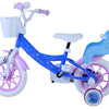 Disney Frozen Barncykel 12 tum, Blå - Lilla Cykelbutiken