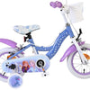 Disney Frozen 2 Barncykel 12 tum, dubbla handbromsar, Lila - För barn 3-4 år