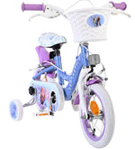 Disney Frozen 2 Barncykel 12 tum, dubbla handbromsar, Lila - För barn 3-4 år