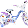 Volare Disney Frozen 2 Barncykel 16 tum, dubbla handbromsar, Lila - För barn 4-6 år