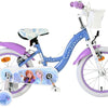 Volare Disney Frozen 2 Barncykel 16 tum, dubbla handbromsar, Lila - För barn 4-6 år