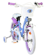 Volare Disney Frozen 2 Barncykel 16 tum, dubbla handbromsar, Lila - För barn 4-6 år