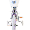 Volare Disney Frozen 2 Barncykel 16 tum, dubbla handbromsar, Lila - För barn 4-6 år
