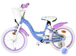 Volare Disney Frozen 2 Barncykel 16 tum, dubbla handbromsar, Lila - För barn 4-6 år