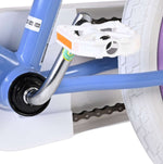 Volare Disney Frozen 2 Barncykel 16 tum, dubbla handbromsar, Lila - För barn 4-6 år