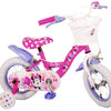 Disney Minnie Barncykel Två Handbromsar 12 tum, Rosa - Lilla Cykelbutiken