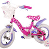 Disney Minnie Barncykel Två Handbromsar 12 tum, Rosa - Lilla Cykelbutiken
