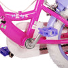 Disney Minnie Barncykel Två Handbromsar 12 tum, Rosa - Lilla Cykelbutiken