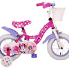 Disney Minnie Barncykel Två Handbromsar 12 tum, Rosa - Lilla Cykelbutiken