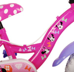 Disney Minnie Barncykel Två Handbromsar 12 tum, Rosa - Lilla Cykelbutiken