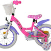 Disney Minnie Barncykel 14 tum, Rosa - Lilla Cykelbutiken