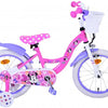 Disney Minnie Barncykel Två Handbromsar 12 tum, Rosa - Lilla Cykelbutiken