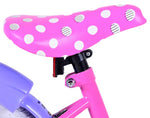 Disney Minnie Barncykel Två Handbromsar 12 tum, Rosa - Lilla Cykelbutiken