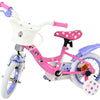 Disney Minnie 12 tum barncykel, Rosa - För barn 3-4 år
