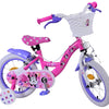 Disney Minnie Barncykel Två Handbromsar 14 tum, Rosa - Lilla Cykelbutiken