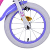 Disney Minnie Barncykel Två Handbromsar 14 tum, Rosa - Lilla Cykelbutiken