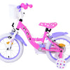 Disney Minnie Barncykel Två Handbromsar 14 tum, Rosa - Lilla Cykelbutiken