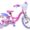 Disney Minnie Barncykel Två Handbromsar 16 tum, Rosa - Lilla Cykelbutiken