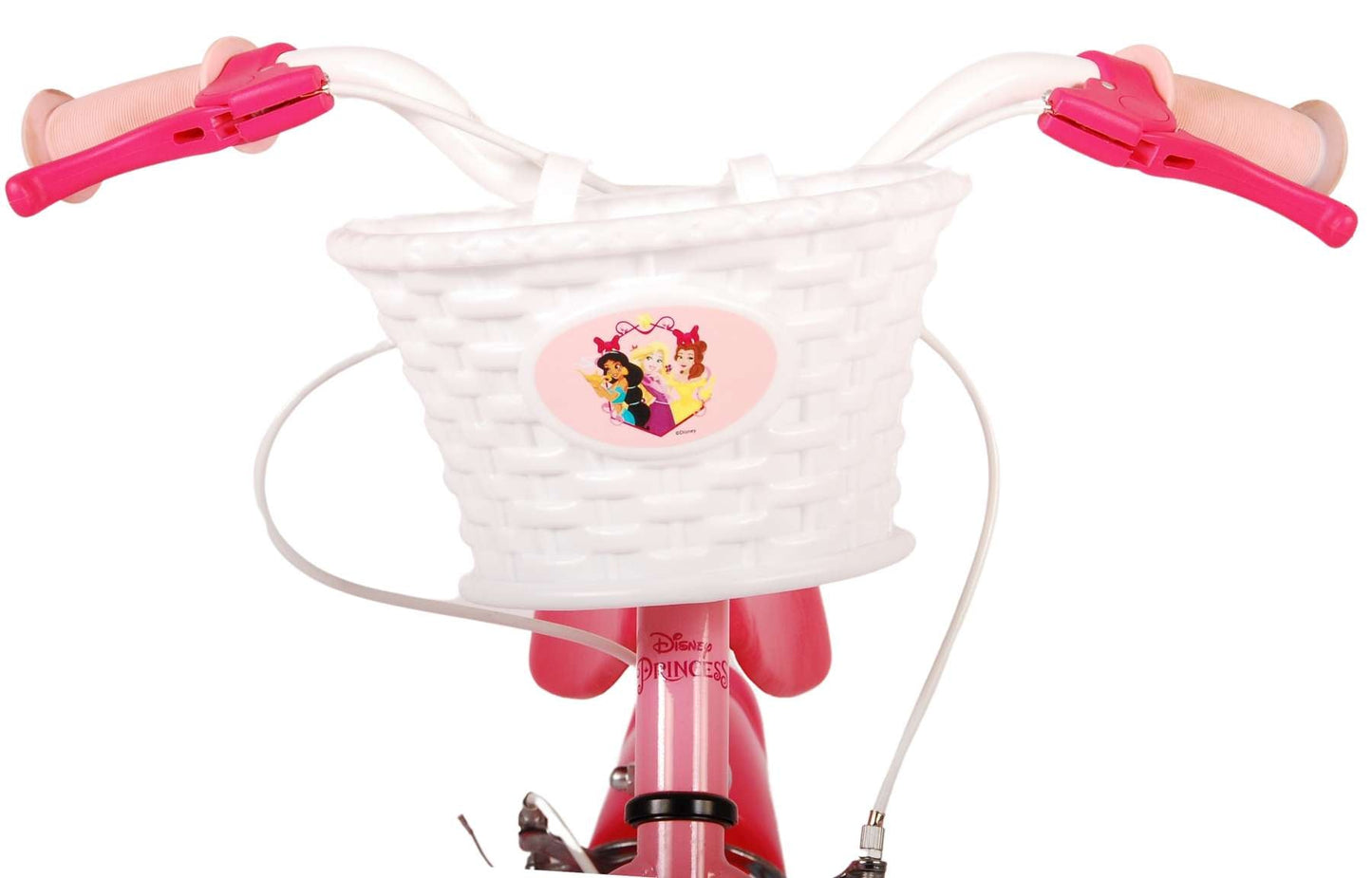 Disney Princess Barncykel Två Handbromsar 14 tum, Rosa - Lilla Cykelbutiken