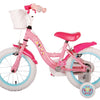 Disney Princess Barncykel Två Handbromsar 14 tum, Rosa - Lilla Cykelbutiken