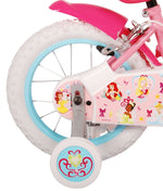 Disney Princess Barncykel Två Handbromsar 14 tum, Rosa - Lilla Cykelbutiken