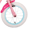 Disney Princess Barncykel Två Handbromsar 14 tum, Rosa - Lilla Cykelbutiken