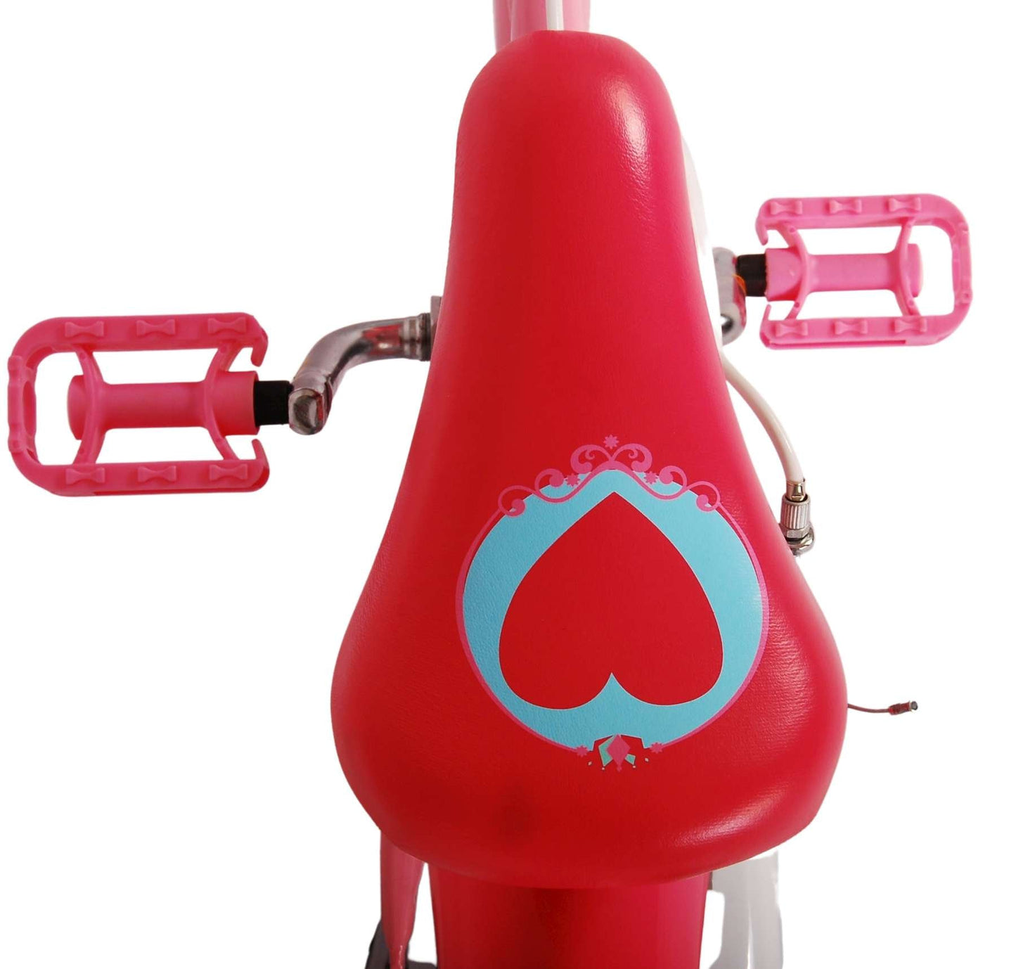 Disney Princess Barncykel Två Handbromsar 14 tum, Rosa - Lilla Cykelbutiken