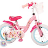 Disney Princess Barncykel Två Handbromsar 14 tum, Rosa - Lilla Cykelbutiken