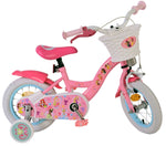 Disney Princess Barncykel 12 tum, Rosa - Lilla Cykelbutiken